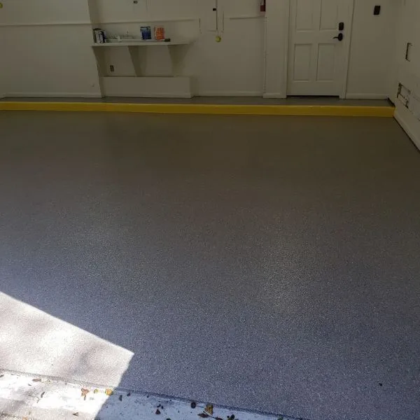 Garage epoxy floor coating by the Ascent Epoxy team