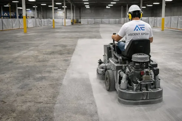 Industrial concrete surface preparation