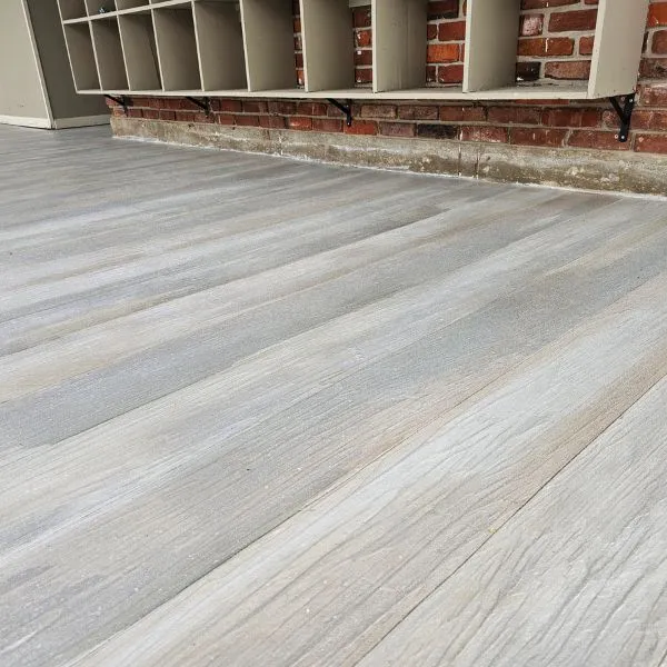 Residential epoxy floor by the Ascent Epoxy team